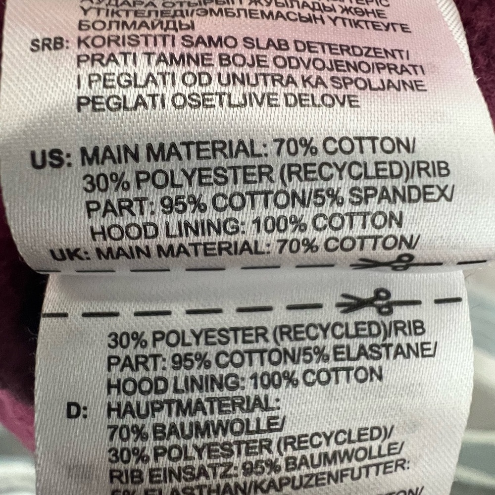 Adidas Trefoil Logo Maroon Pullover Hoodie - Picture 4 of 8
